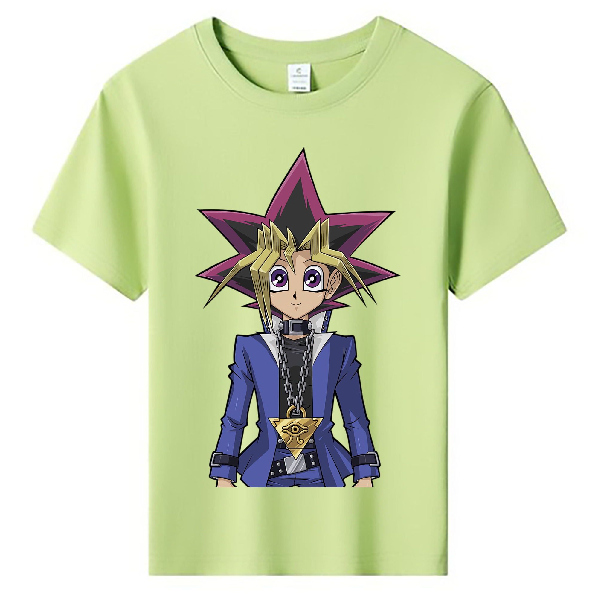 （画像用） 遊☆戯☆王 Yu-Gi-Oh! 綿100％キッズTシャツ（フロントプリント）